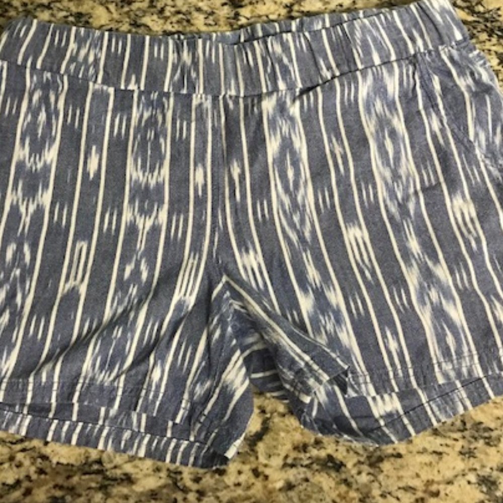Prana Linen Chambray Shorts Large